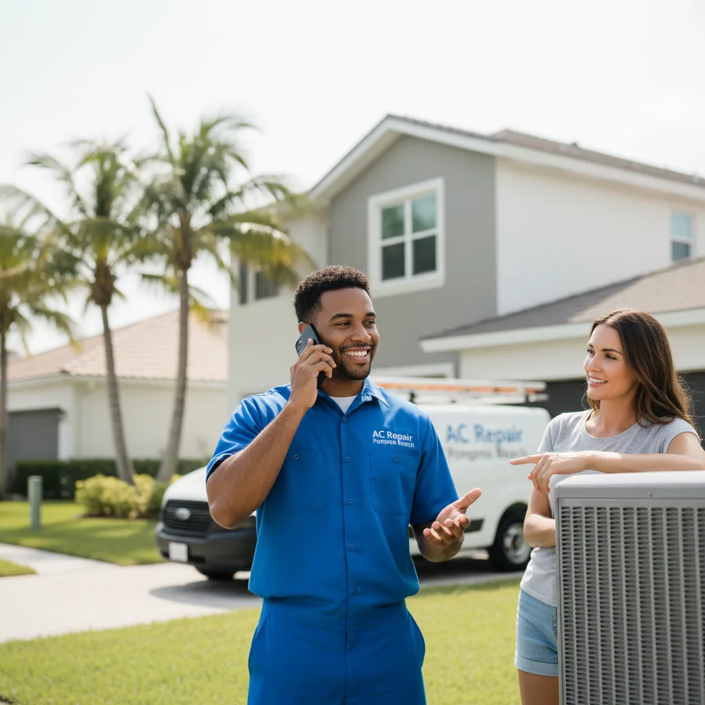 AC Repair Pompano Beach customer support in Symsonia